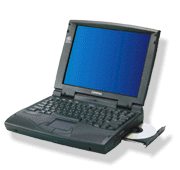laptop with CD-drive
