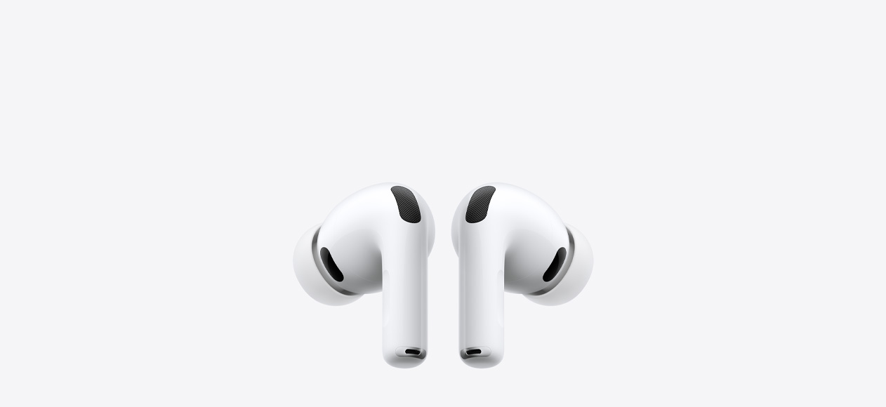 AirPods Pro 3, langattomat kuulokkeet, värinä valkoinen, silikonitulpat