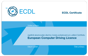 platová kartička ECDL Core
