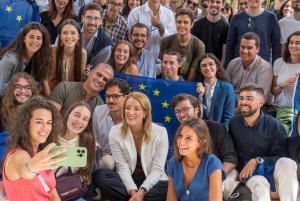 Europos Parlamento Pirmininkė Roberta Metsola