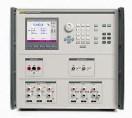 Fluke 6003Aä¸ç¸é»è½åçæ ¡æºå¨ å°æ¥­é»è½åè¡¨çç²¾å¯æ ¡æºå©å¨