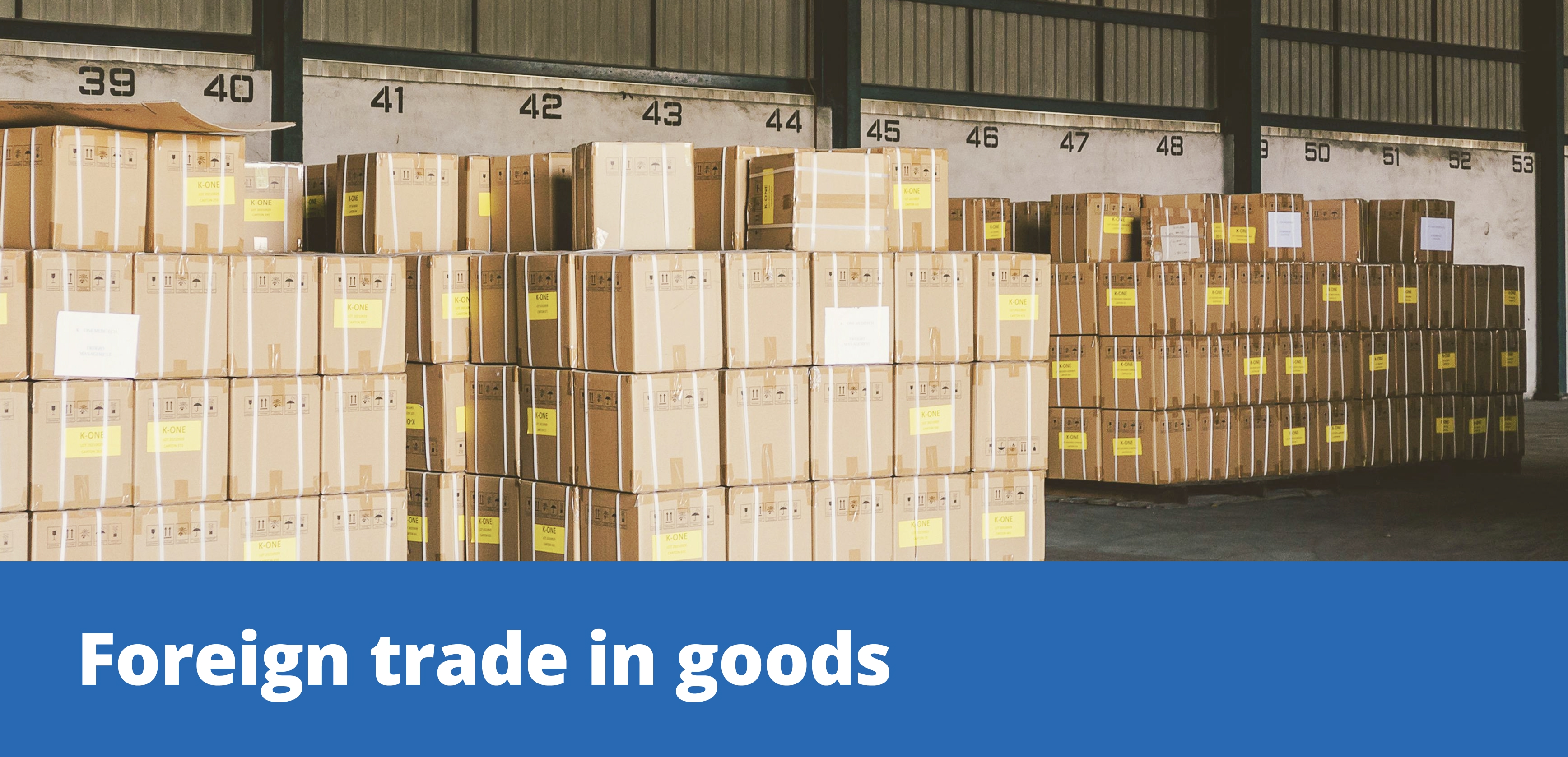 Foreign trade in goods