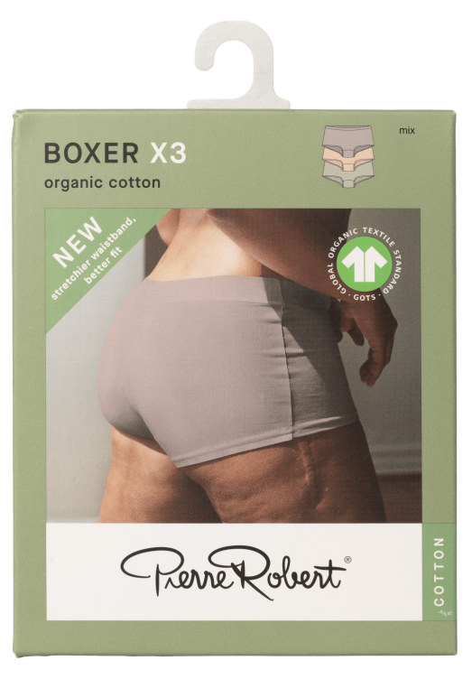 Boxer Cotton Mix Xl 3stk Pierre Robert