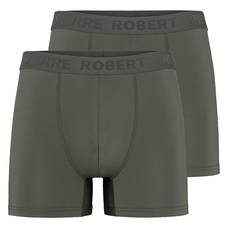Sports Boxer X2 Green L Pierre Robert