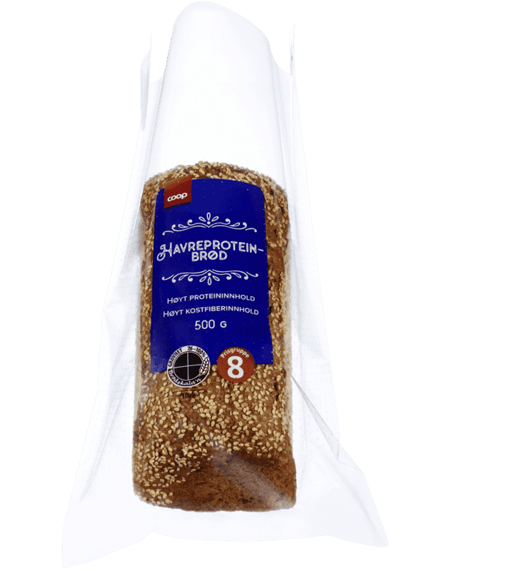 Coop Havreproteinbrød 500g