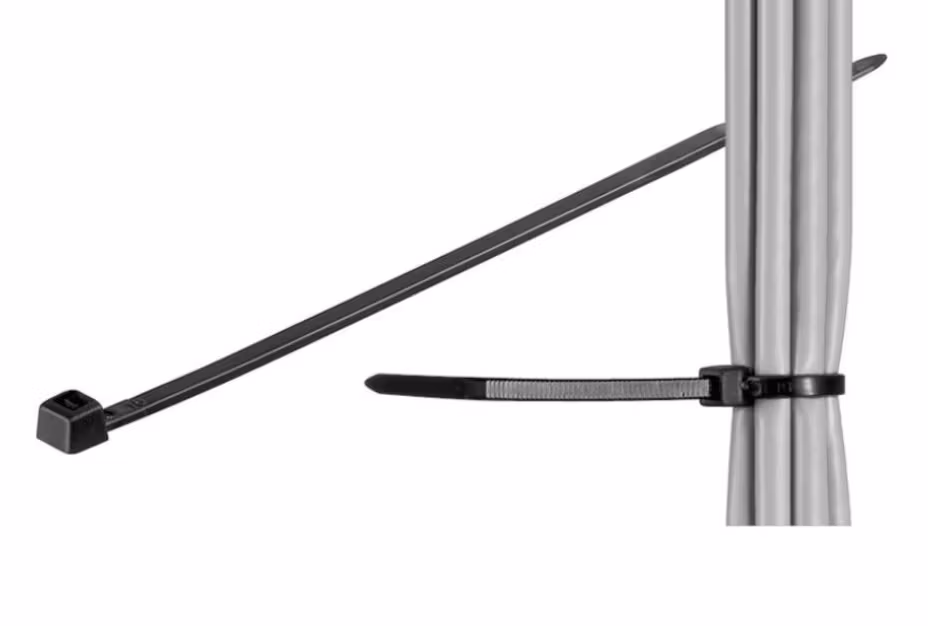 MicroConnect Strips / Cable tie 100pcs Black 280mm X 4,8mm