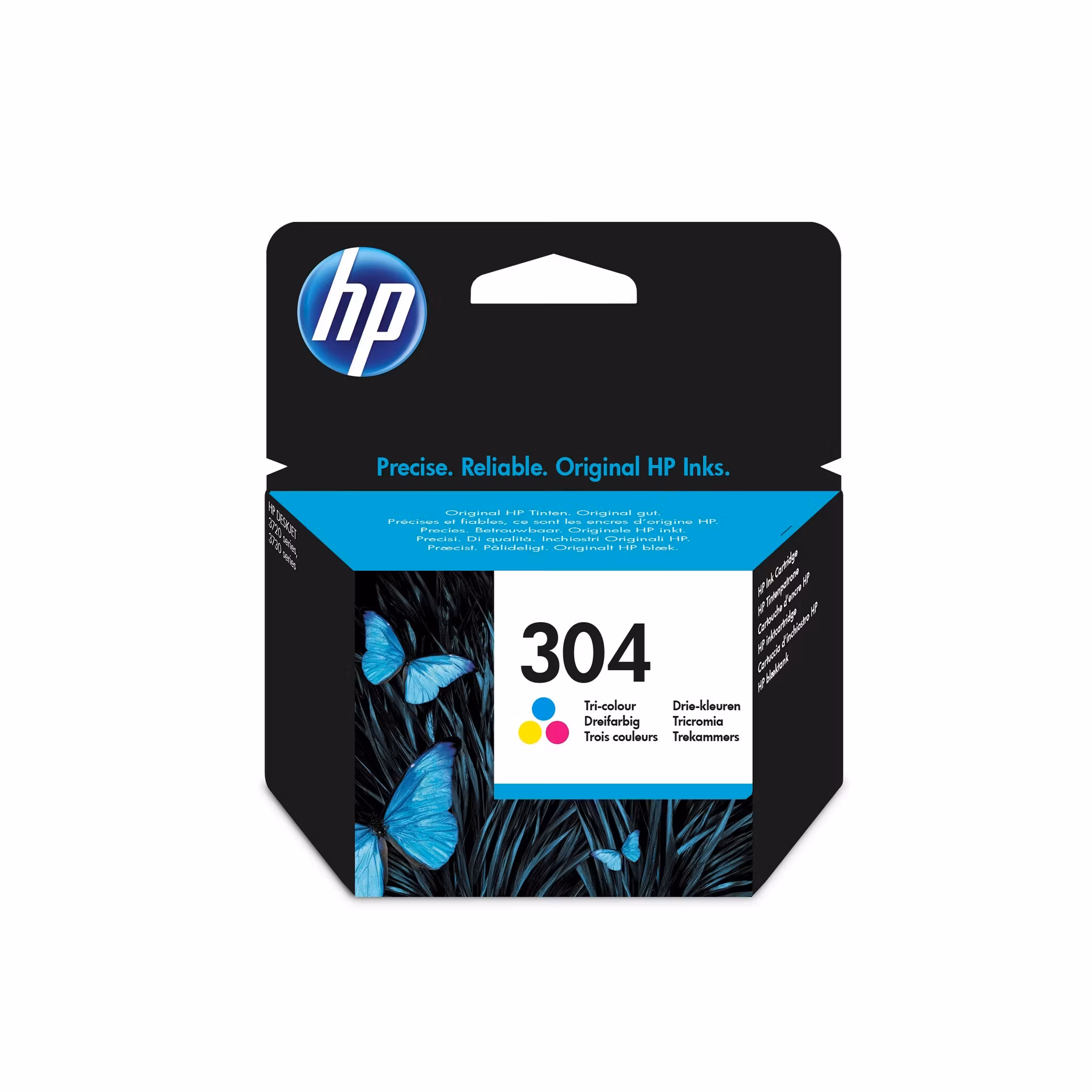 HP 304 Tricolour Farge Blekkpatron