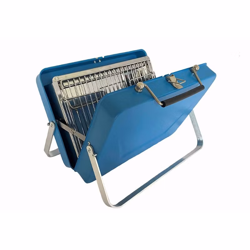 Flergangsgrill, HomeLine Buddy, Oransje, koffert