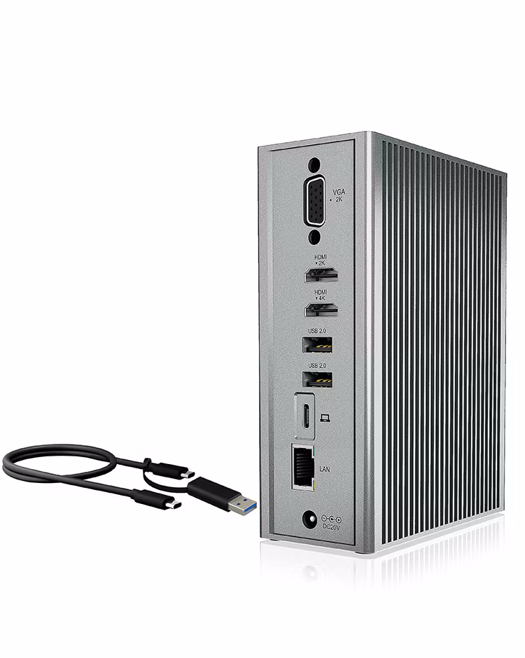Dockingstasjon 11-i-1 med trippel 4K skjermstøtte (USB-C)