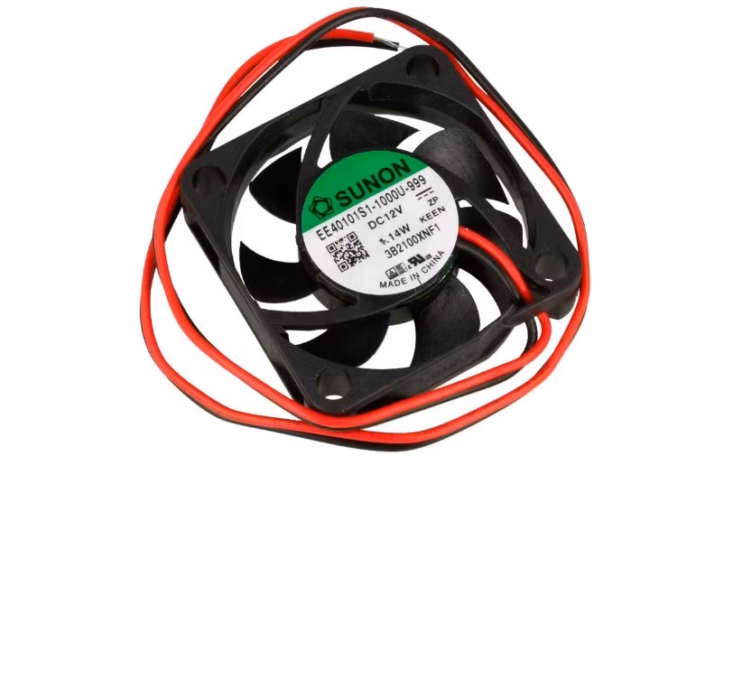 VIFTE, 12V/DC, 40X40X10MM, ROHS