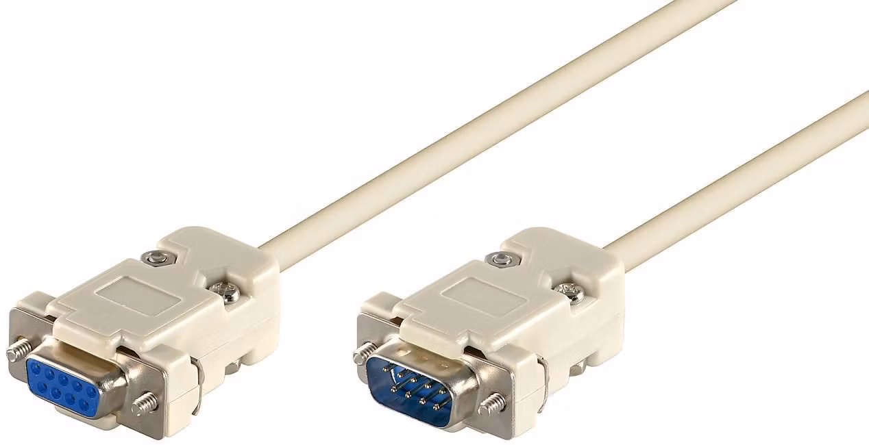 MicroConnect D-SUB 9-pin connection cable, 3m