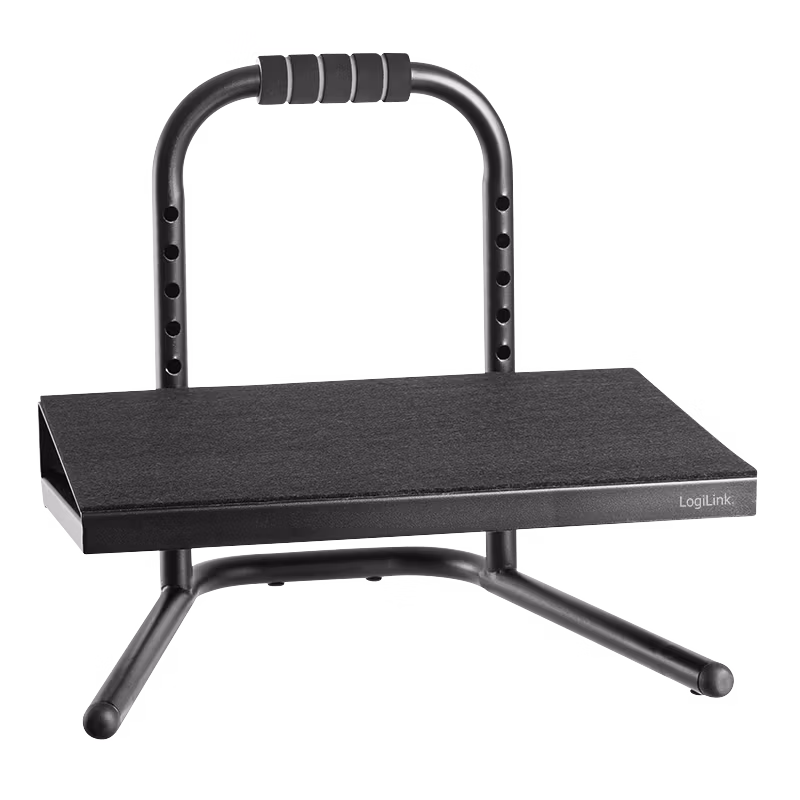 LOGILINK Justerbar Ergonomisk Fotstøtte Kontor / Gamingrom