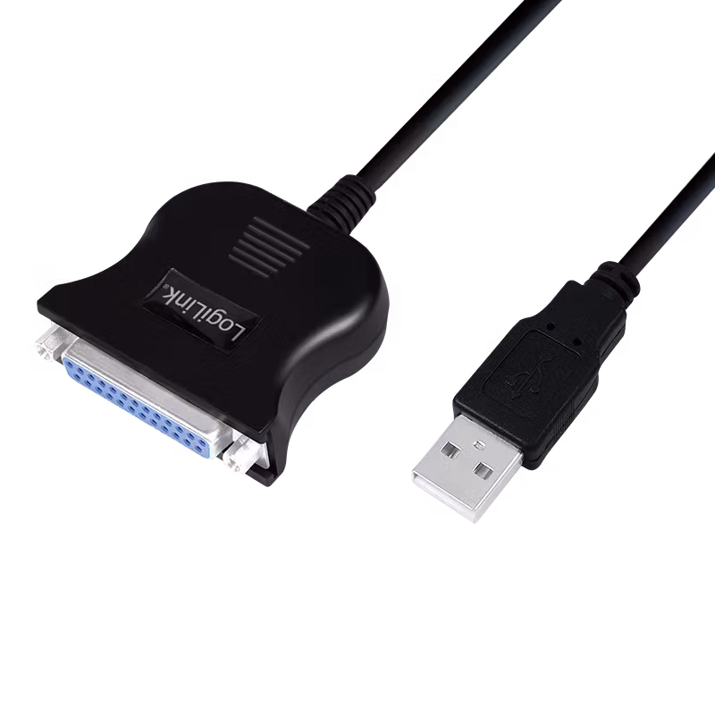 LogiLink USB 2.0 to Parallel D-SUB, 1,8m