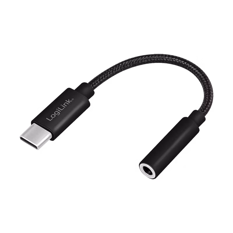 Logilink USB-C til 3,5mm minijack overgang 13cm