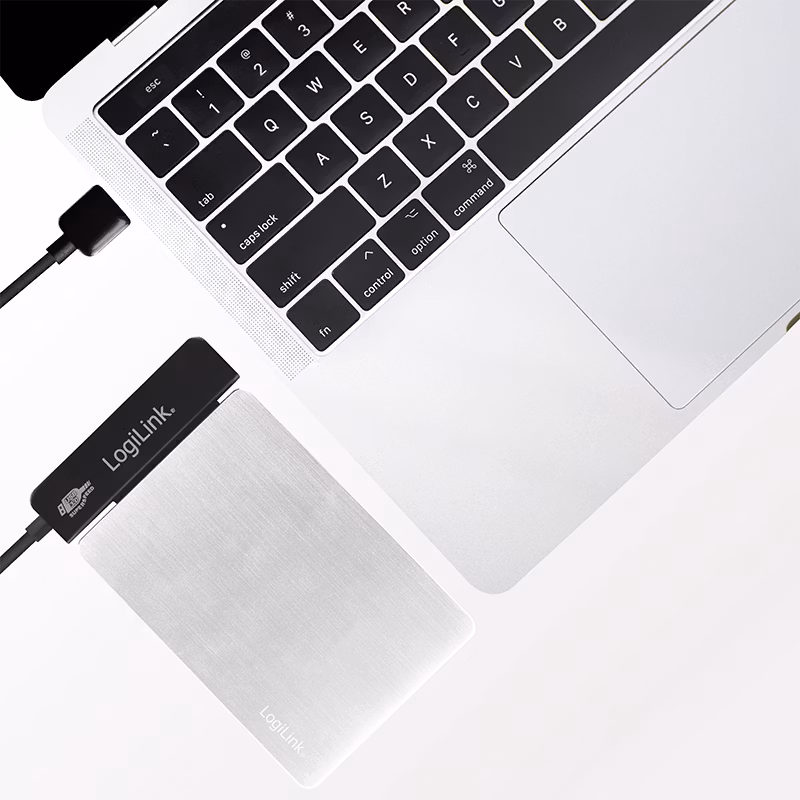 LOGILINK External SSD enclosure 2,5" for 4-Port MicroSD