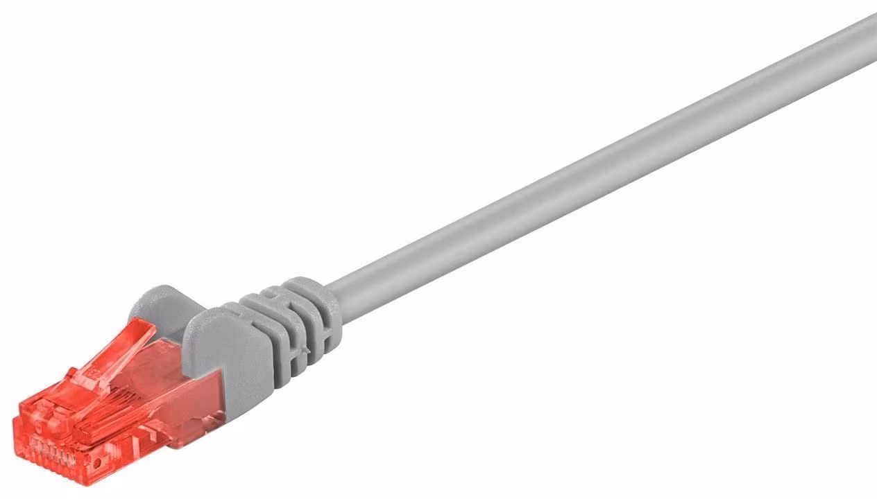 CAT6 U/UTP Network Cable 1.5m, Grey