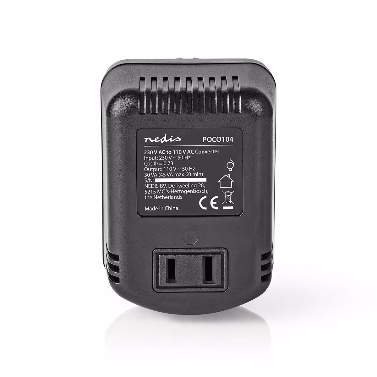 Strøm Konverter fra 230 V AC til 110 V AC 30W