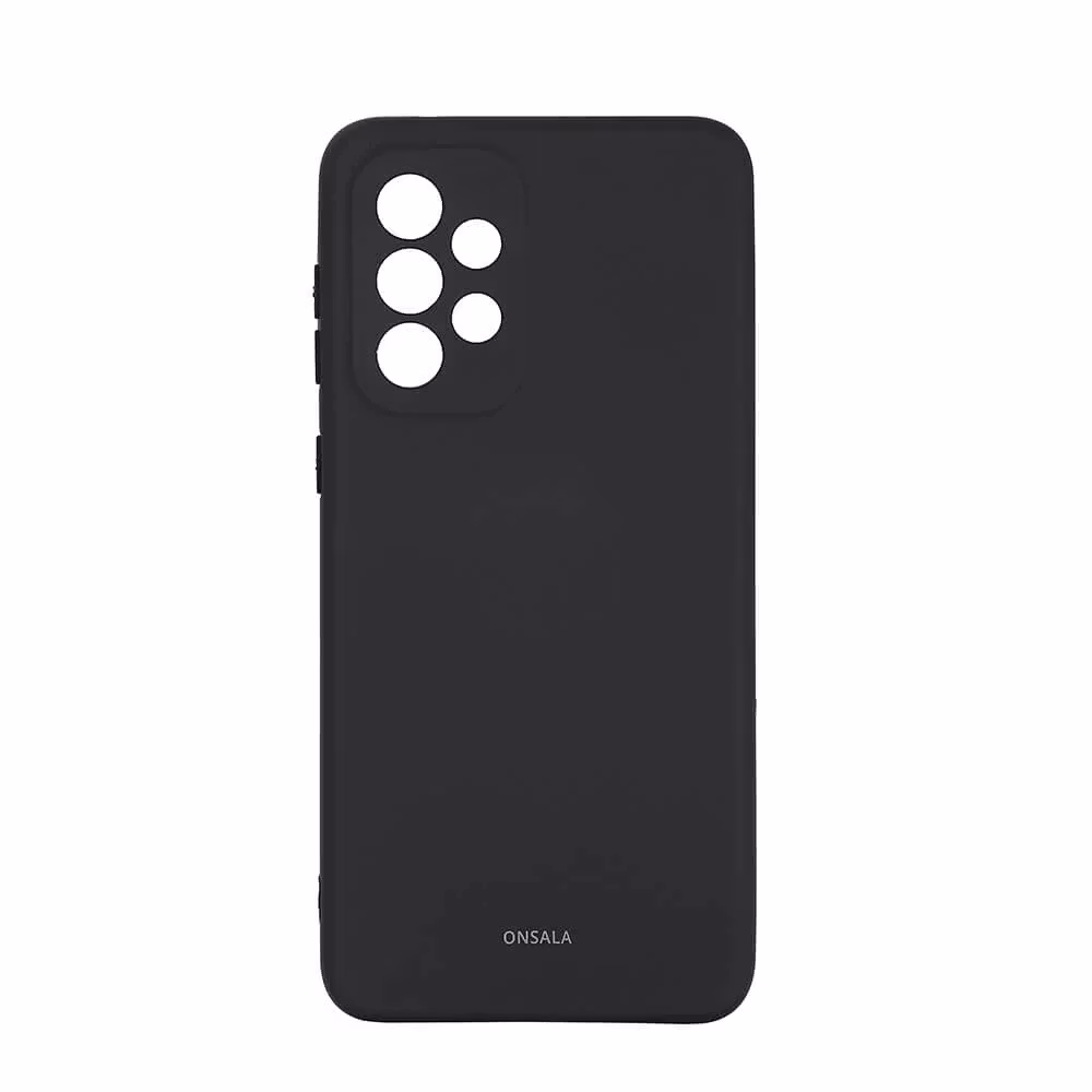 Mobildeksel Samsung Galaxy A33 | Silikon | Sort