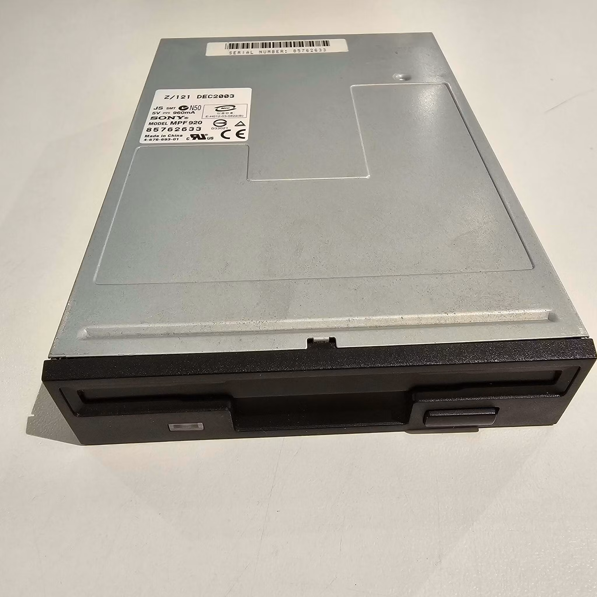 SONY MPF920 2.0MB FLOPPY DRIVE MPF920-Z/121 1.44Mb aa8fe