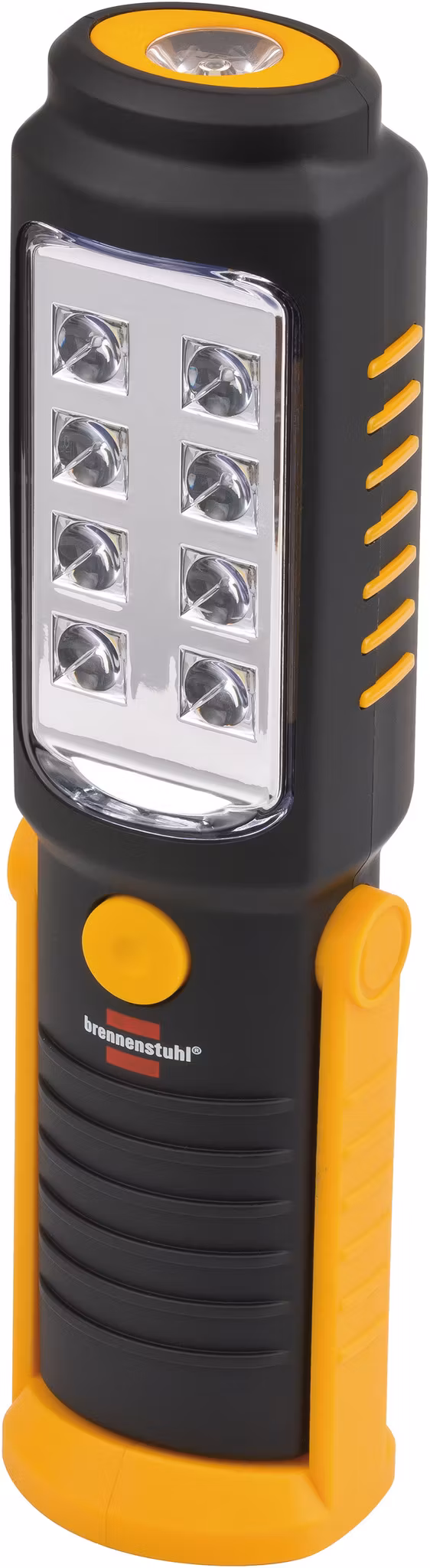 Arbeidslampe med magnet, roterende  8+1LED 3x AA