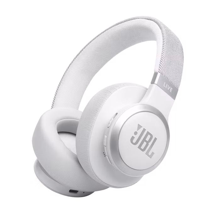 JBL Tune 770NC ANC Bluetooth hodetelefoner hvit