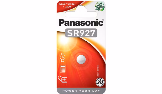 SR927 1,55V-40mAh Sølv-oxid knappcelle