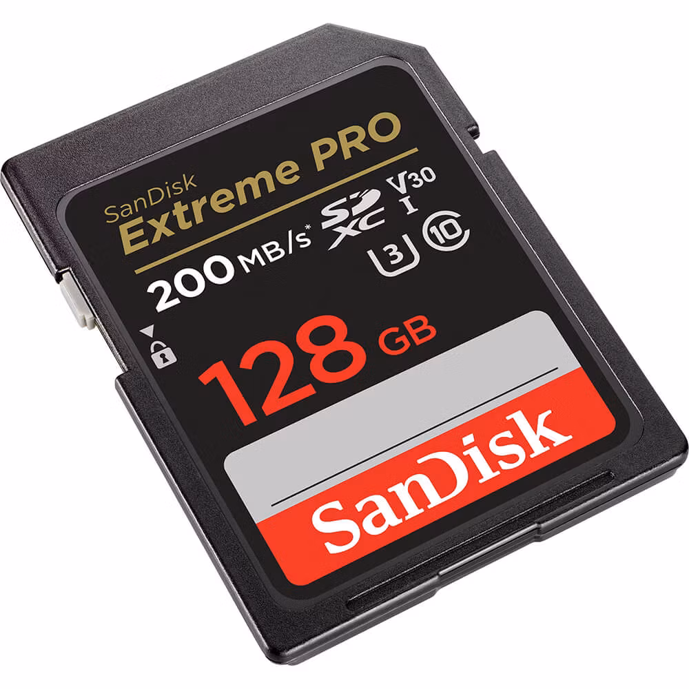 Sandisk SDXC Extreme Pro | 128GB | 200MB/s