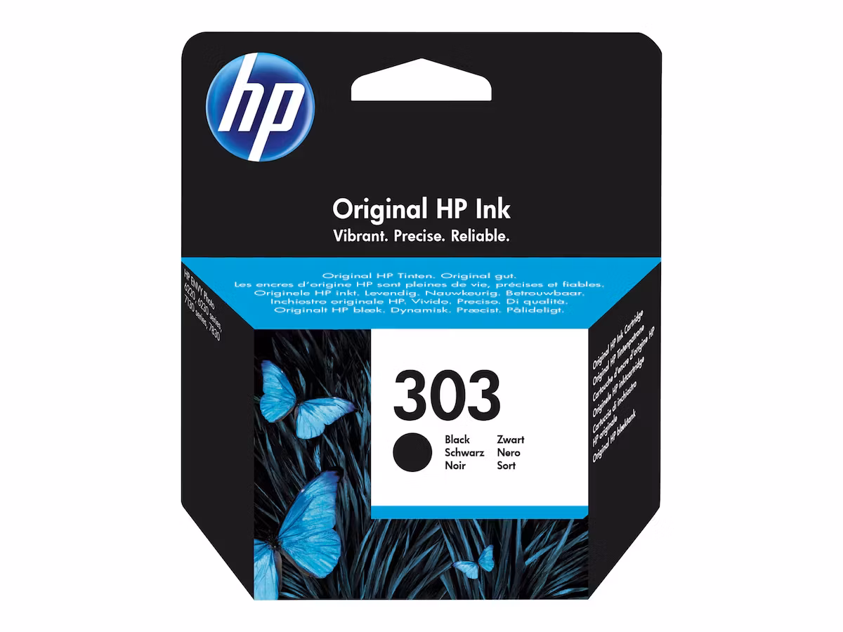 HP 303 Sort Blekkpatron