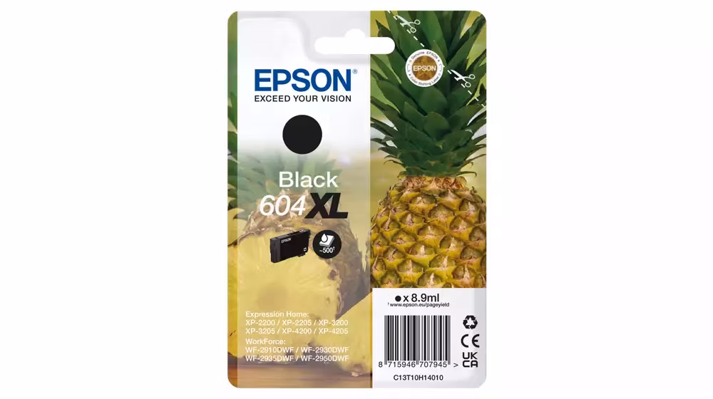 Epson 604XL Sort Blekkpatron