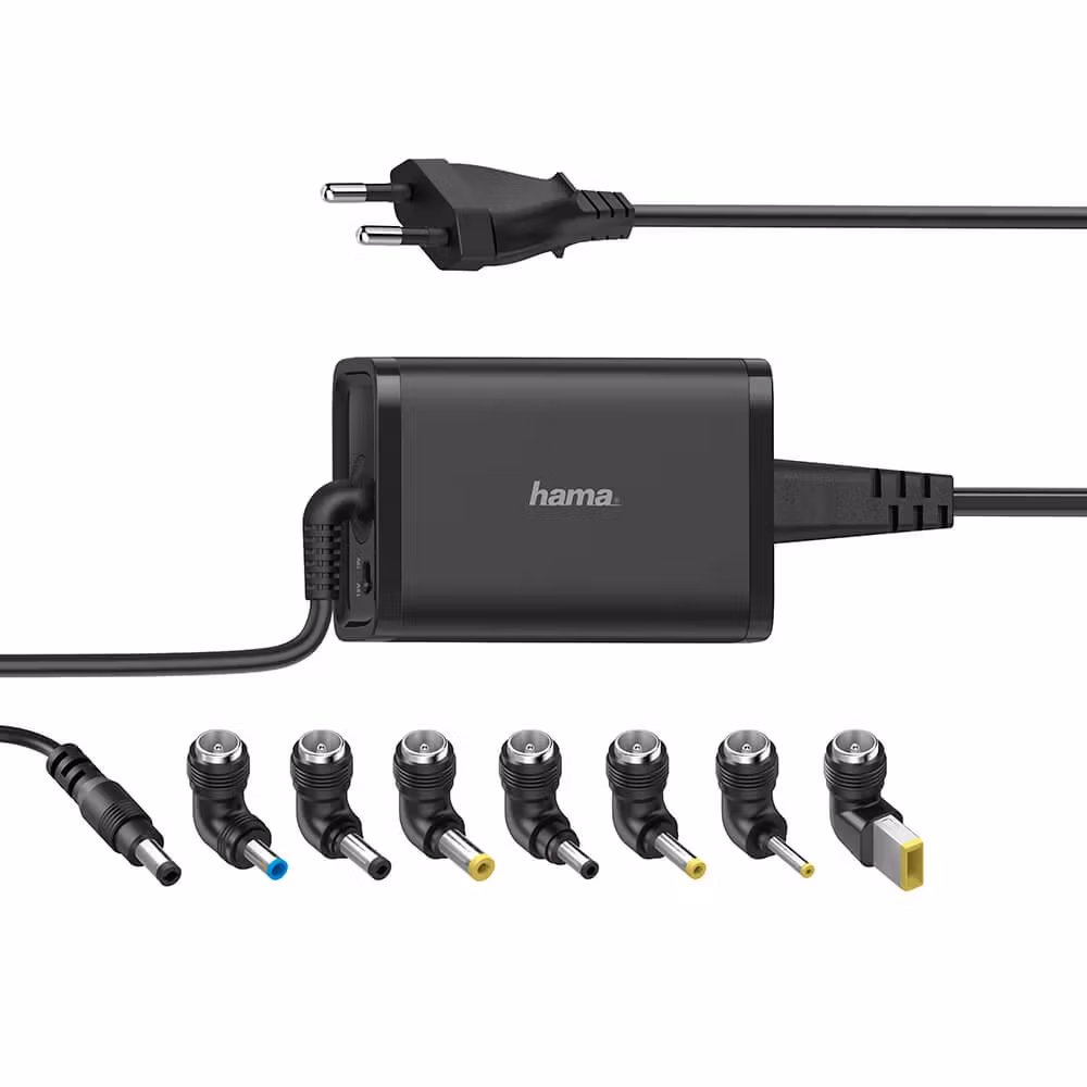 Hama Strømforsyning Universal 100-240V 15-19V/45W 8x Adapter