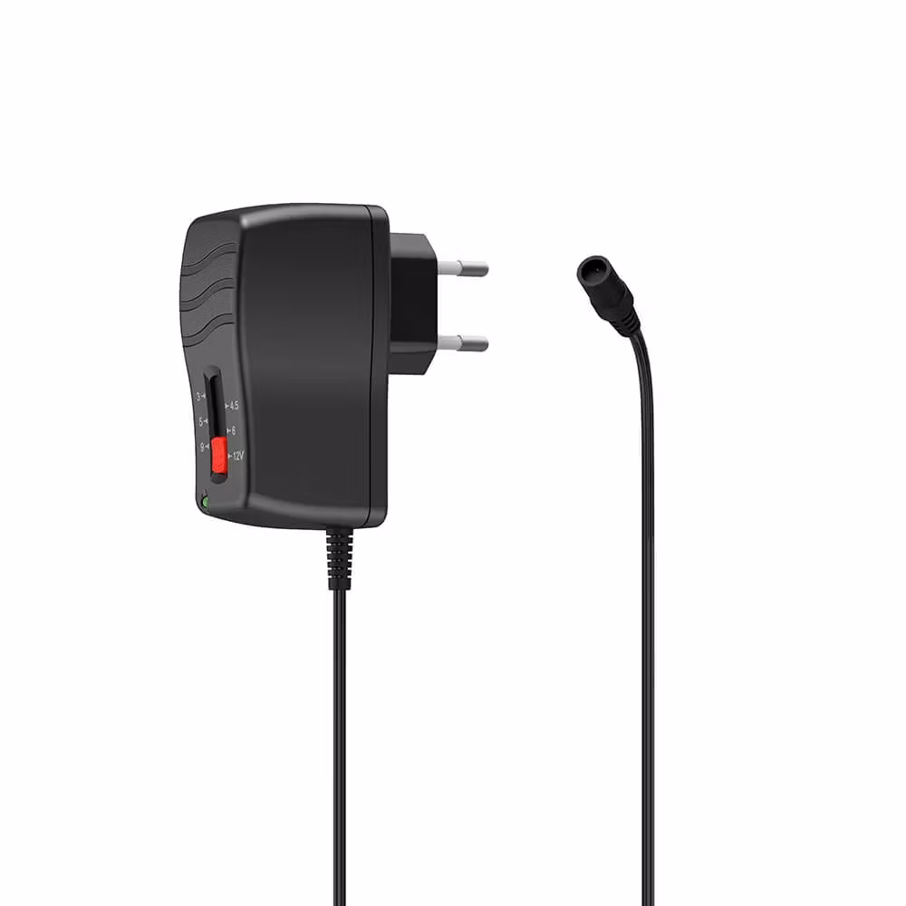 Universal Omskiftelig Strømforsyningsenhet 12W 1000mA 8 Adaptere