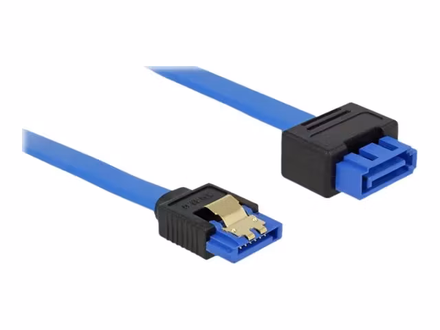 DeLock SATA extension cable / 6 Gb/s blå