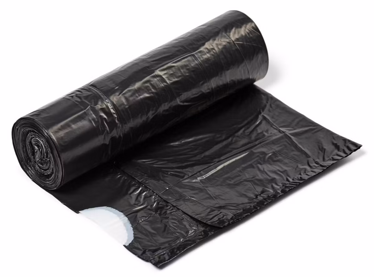 Avfallspose med knyttebånd 20 liter, 20 stk