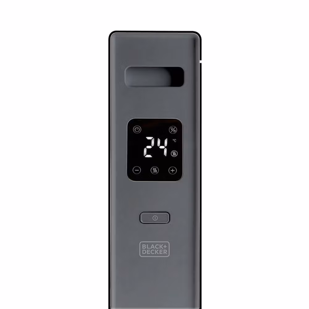 Konvektor 2000W Digital Svart