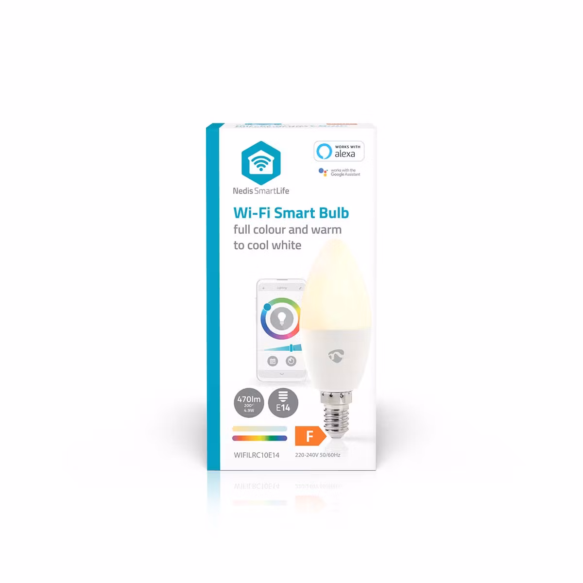 SmartLife Fullfarge LED-Pære E14 4,90W