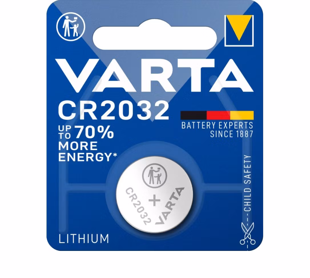 CR2032 Knappcellebatteri 3V