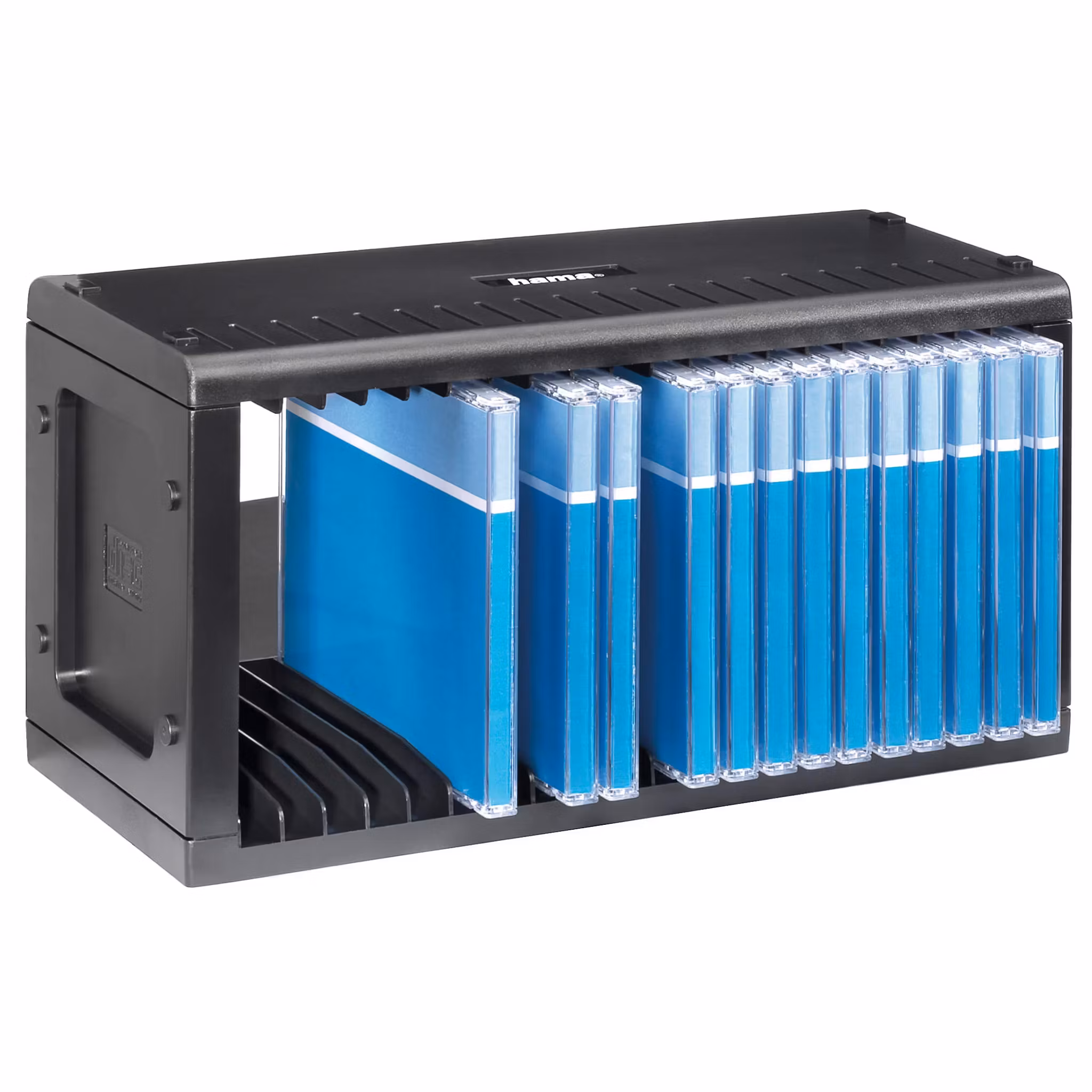 HAMA CD-stativ For 20 stk CD Svart