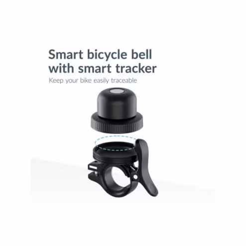 BEEEP Ringeklokke med sporingsbrikke til Android (sort)