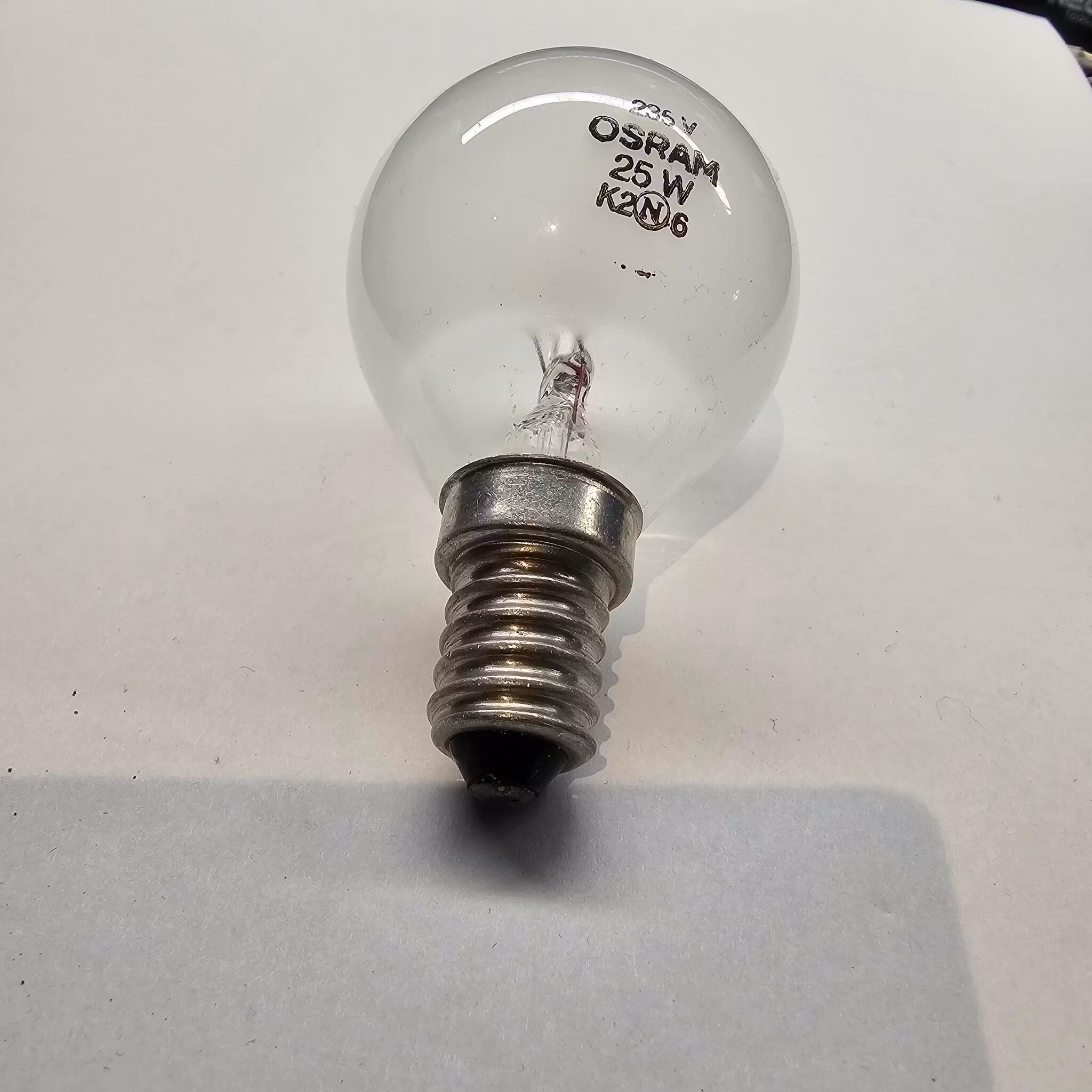 Osram Halogenpære 25W 235V E14 sokkel