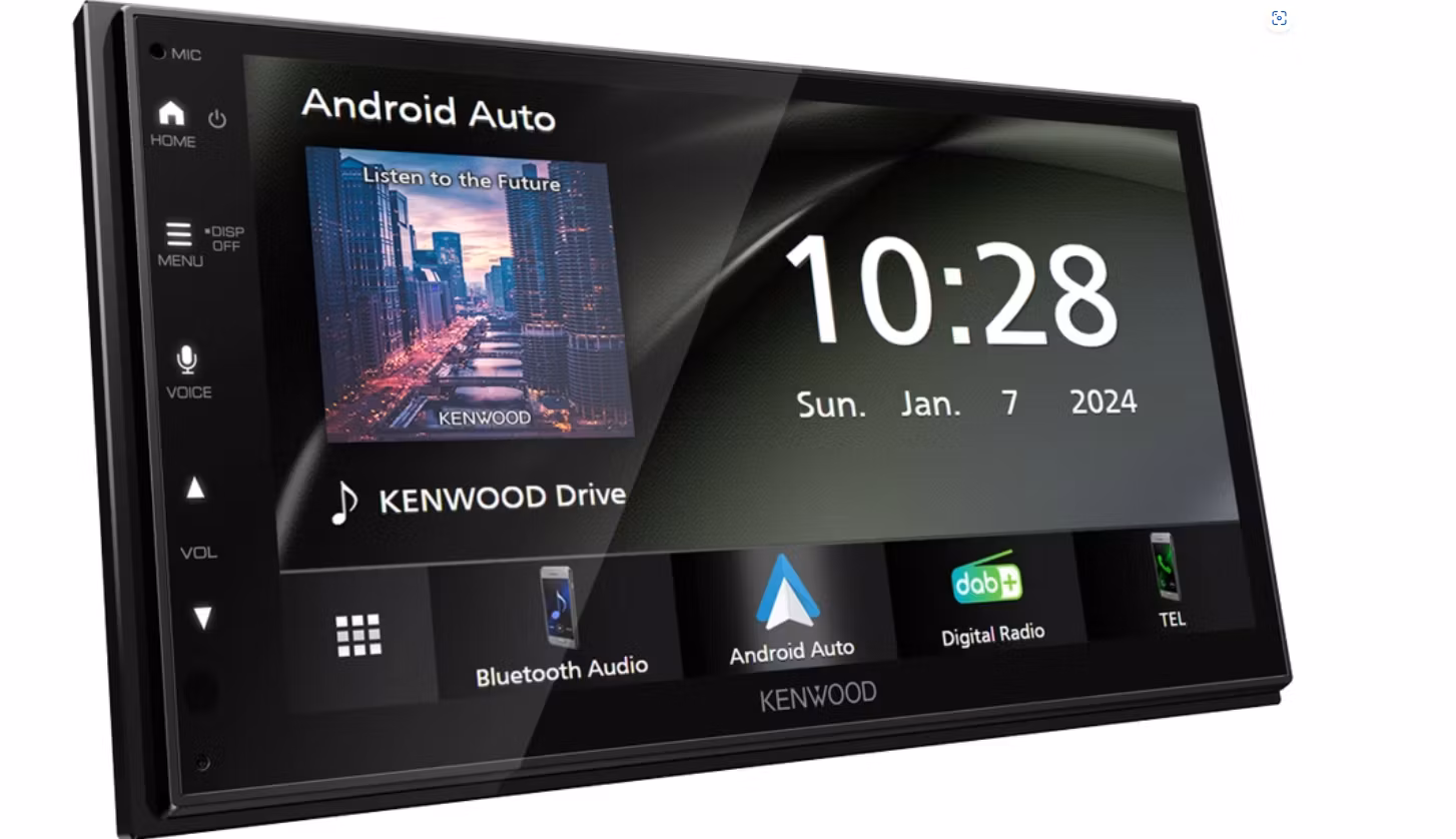 Kenwood DMX5023DABS 2-DIN MEDIASPILLER - DAB BT USB/IPHONE