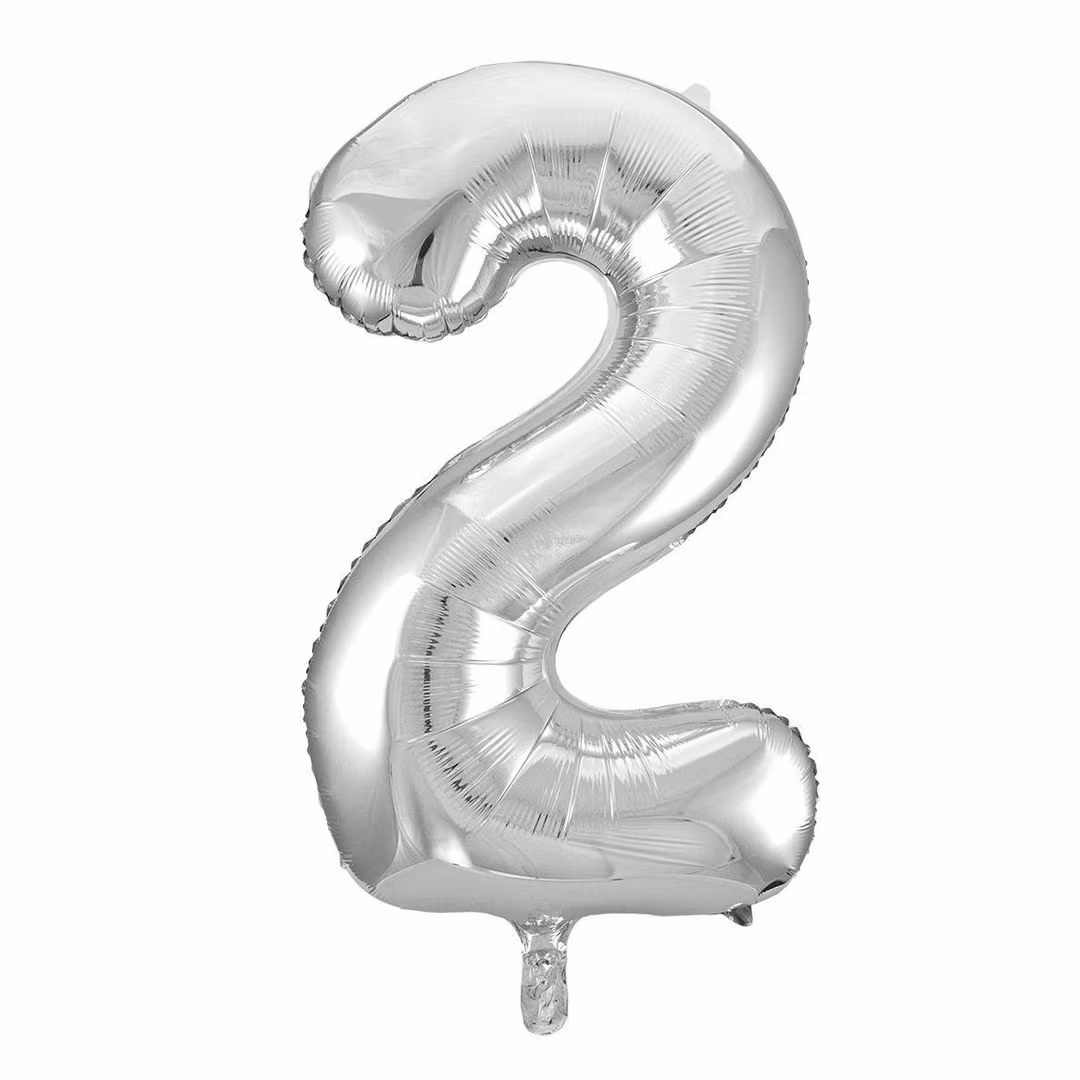Ballong - 86 cm tall 2 (sølv)
