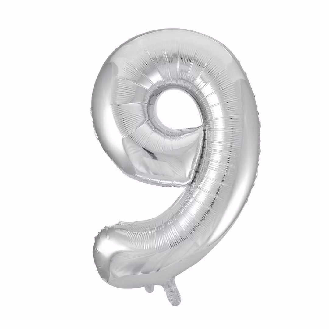 Ballong - 86 cm tall 9 (sølv)