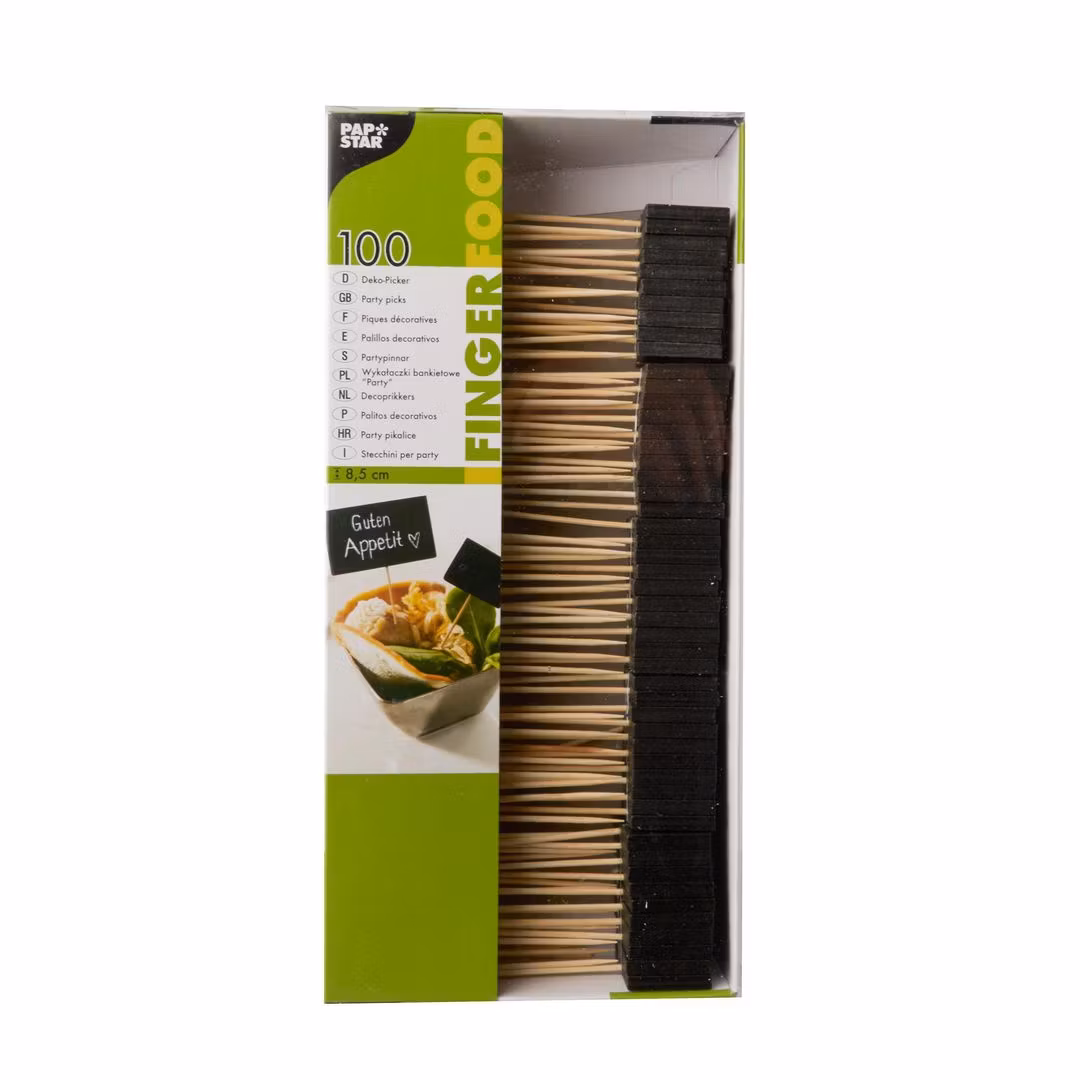 Skilt fingermat PAPSTAR 8,5 cm (100)