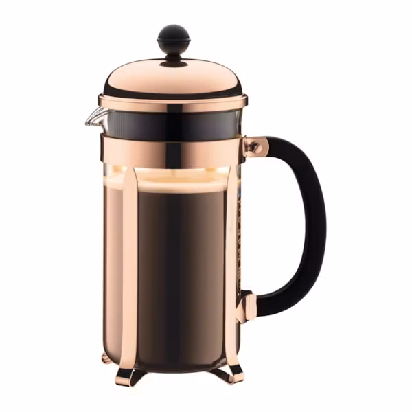 Presskanne Bodum Chambord 3 kopper H185mm 35cl Rosegull