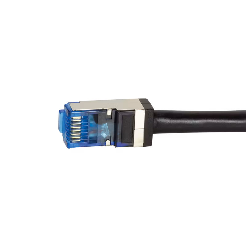 LOGILINK Solid Utendørs Cat.6A S/FTP kabel 20meter Sort 26AWG