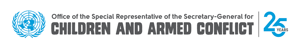 Канцелярия Специального представителя Генерального секретаря по вопросу о детях и вооруженных конфликтах  Logo