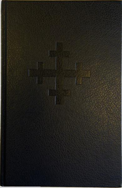 Bibel2011, stor utgave i sort kunstskinn, stivperm