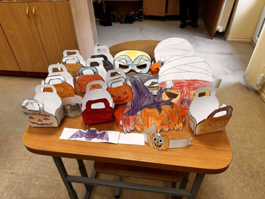 “Halloween” svētku sagaidīšana. Jautras tradīcijas.