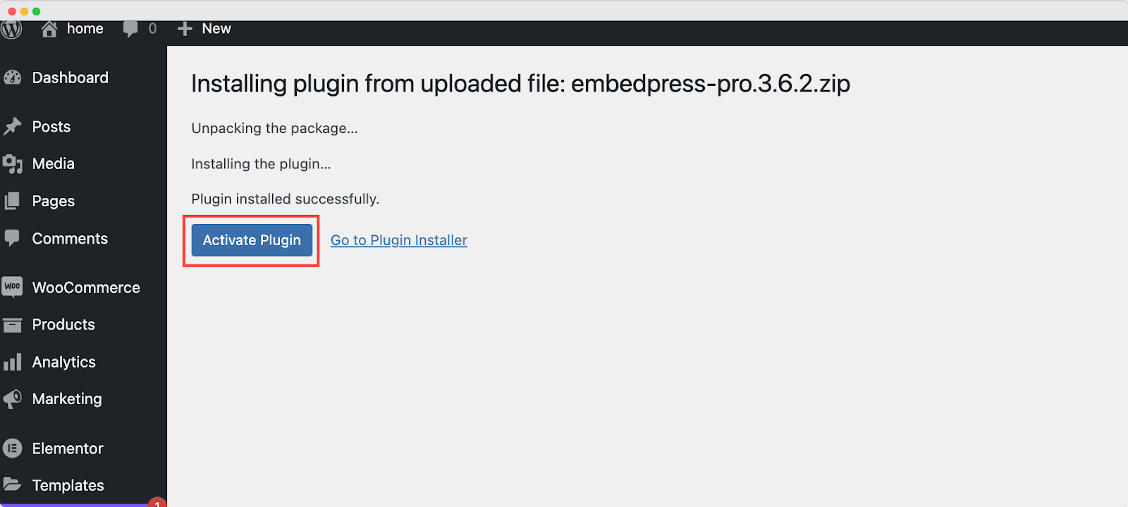 How to Get EmbedPress PRO & Activate License 5 Activate Plugin