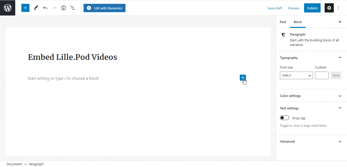 How To Embed Lille.Pod Videos In WordPress 3 embed Lille.Pod videos